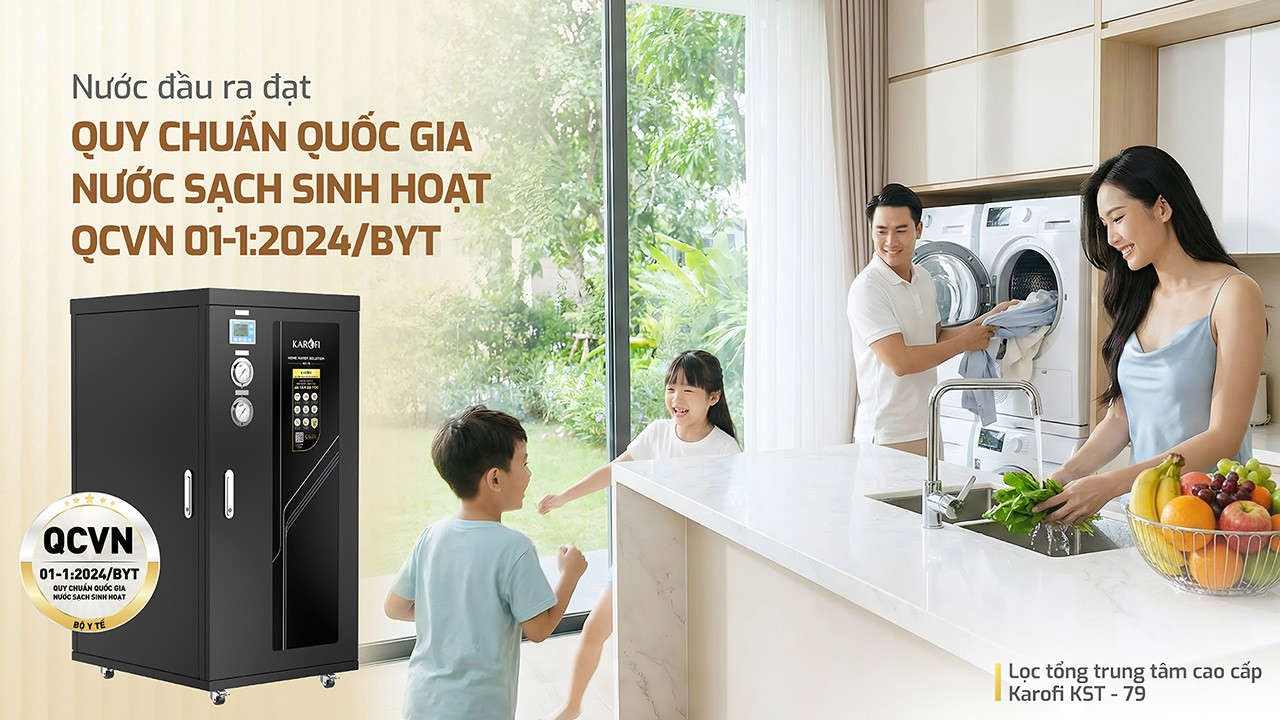 Lọc Tổng Trung Tâm Cao Cấp Karofi KST-79